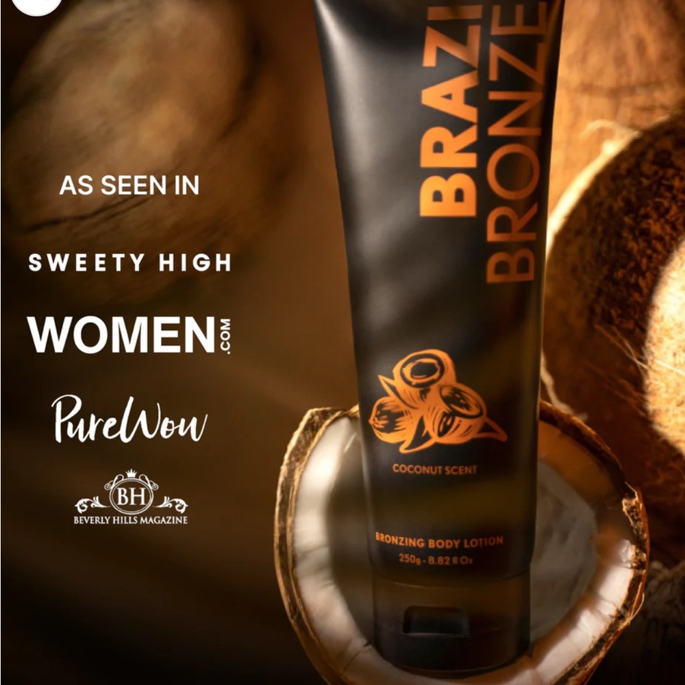 Nib new Brazil bronze tanning Bronzing Body Lotion 8.82 oz